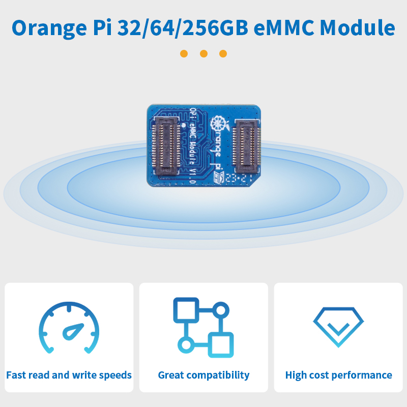 Orange Pi EMMC Module 32GB 64G - Orange Pi 5 Plus 32Gb review and price